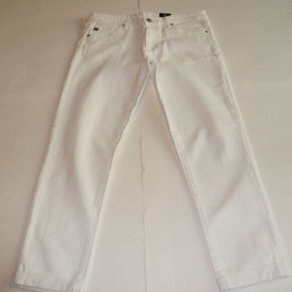 a g Adriano Goldschmid Denim - A G Adriano Goldschmid White Jean - Size 27R.